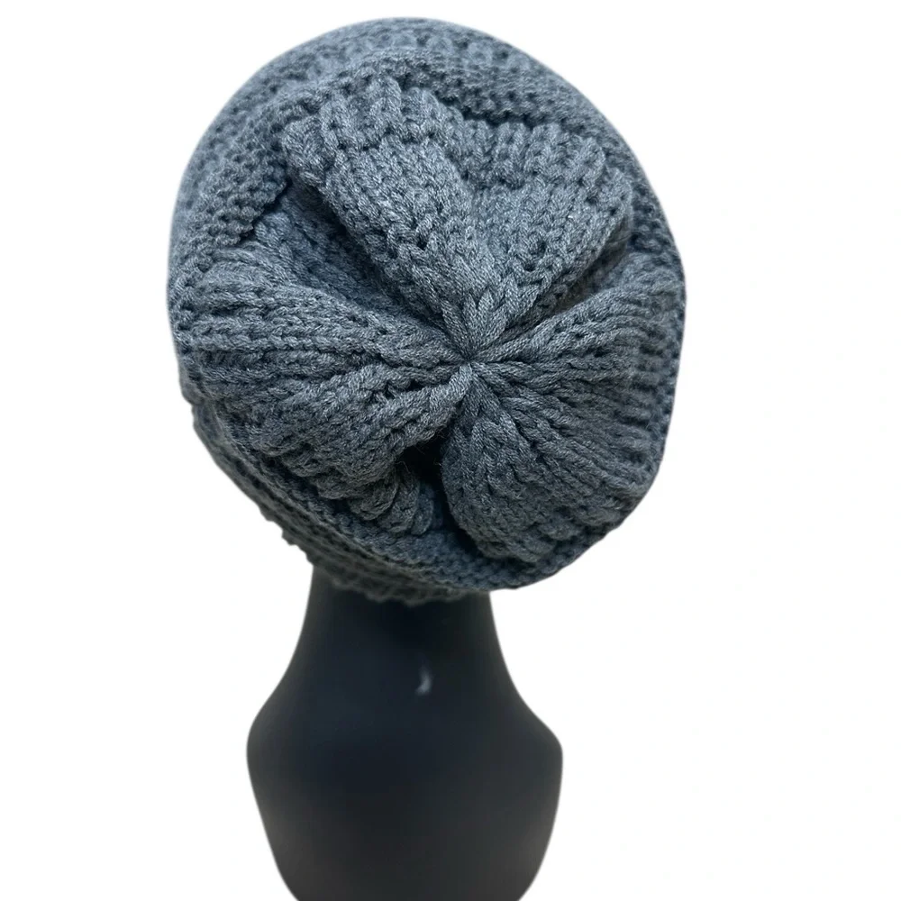 C.C Gray Knit Beanie